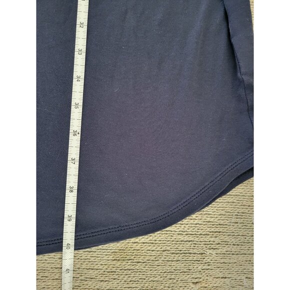 Eileen Fisher Sleepwear for Garnet Hill Blue NightGown size Medium Organic - Picture 10 of 10